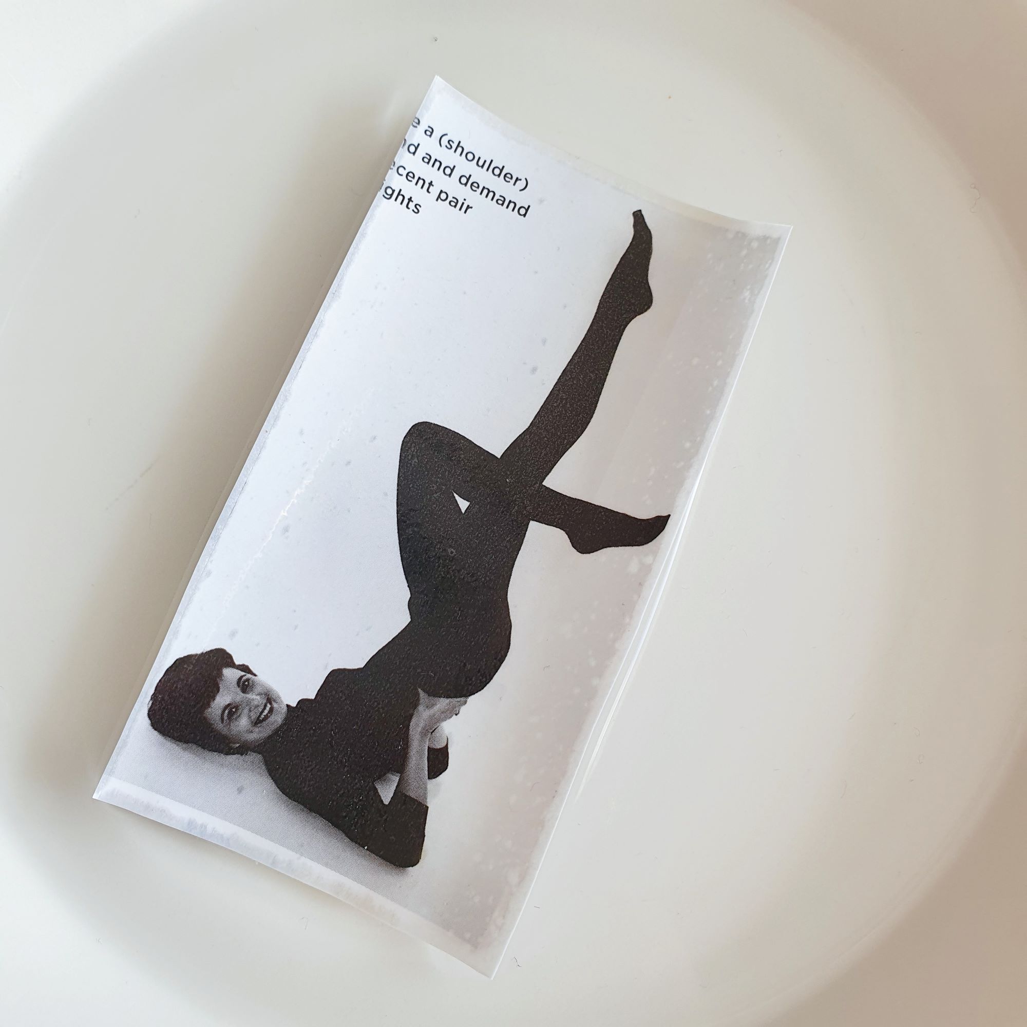 Siirtokuva pakkausteipillä - Vihkokauppa